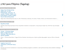 Tablet Screenshot of njfilipino.blogspot.com