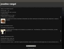 Tablet Screenshot of joselinerangel.blogspot.com