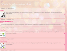 Tablet Screenshot of cienciadainformacaoeafins.blogspot.com