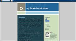 Desktop Screenshot of myfunderburkin-laws.blogspot.com