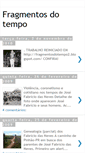 Mobile Screenshot of fragmentos-do-tempo.blogspot.com