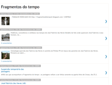 Tablet Screenshot of fragmentos-do-tempo.blogspot.com