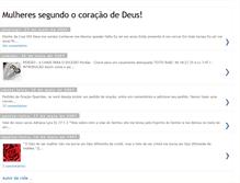Tablet Screenshot of mulheresdeoracao.blogspot.com