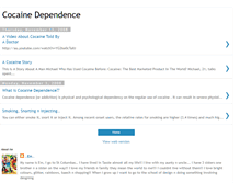 Tablet Screenshot of cocainedependence.blogspot.com