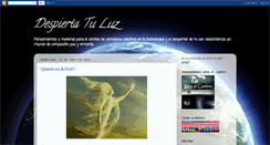 Desktop Screenshot of despiertatuluz.blogspot.com