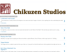 Tablet Screenshot of chikuzenstudios.blogspot.com