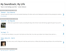 Tablet Screenshot of mysoundtrackmylife.blogspot.com