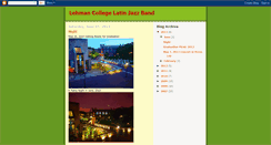 Desktop Screenshot of lclatinjazzband.blogspot.com