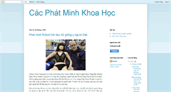 Desktop Screenshot of cackhoahoc.blogspot.com