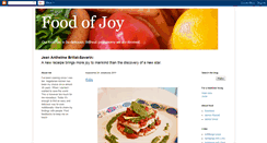 Desktop Screenshot of foodofjoy.blogspot.com