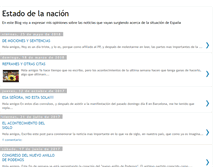 Tablet Screenshot of estadodeespana.blogspot.com