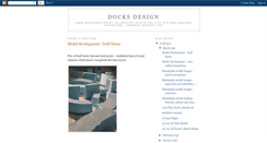 Desktop Screenshot of docksdesign.blogspot.com