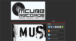 Desktop Screenshot of mcuberecords.blogspot.com