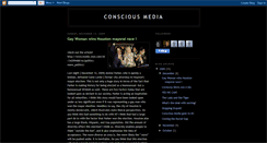 Desktop Screenshot of consciousmedia-x.blogspot.com