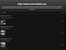 Tablet Screenshot of carrental2u.blogspot.com