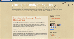 Desktop Screenshot of chandlerfamilychronicles.blogspot.com