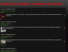 Tablet Screenshot of cronicasdechamoco.blogspot.com