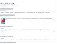 Tablet Screenshot of girlstrategic.blogspot.com