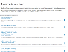 Tablet Screenshot of anaesthesianewsfeed.blogspot.com