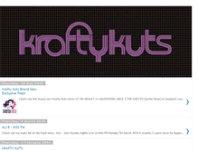 Tablet Screenshot of kraftykuts1.blogspot.com