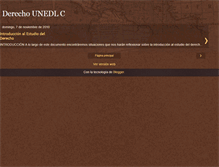 Tablet Screenshot of derechounedlc.blogspot.com