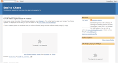 Desktop Screenshot of endtochaos.blogspot.com