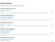 Tablet Screenshot of endtochaos.blogspot.com
