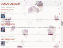 Tablet Screenshot of crescimentocriativo.blogspot.com