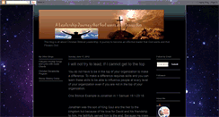 Desktop Screenshot of leadershipjourneyinlife.blogspot.com