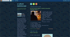 Desktop Screenshot of aculturalkaleidoscope.blogspot.com