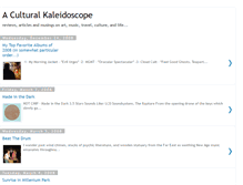 Tablet Screenshot of aculturalkaleidoscope.blogspot.com