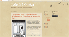 Desktop Screenshot of alephetomega.blogspot.com