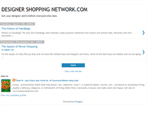 Tablet Screenshot of designershoppingnetwork.blogspot.com
