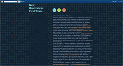 Desktop Screenshot of nbfirsttown.blogspot.com