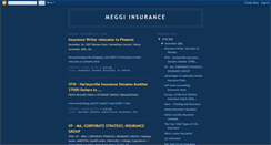 Desktop Screenshot of meggiinsurance.blogspot.com