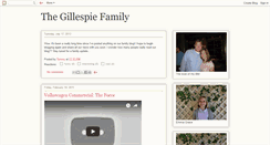 Desktop Screenshot of gillespie-journey.blogspot.com