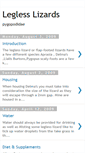 Mobile Screenshot of leglesslizards.blogspot.com