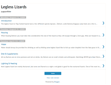 Tablet Screenshot of leglesslizards.blogspot.com