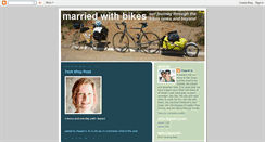 Desktop Screenshot of marriedwithbikes.blogspot.com