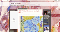 Desktop Screenshot of lesliebrasher.blogspot.com