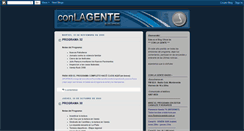 Desktop Screenshot of conlagenteweb.blogspot.com