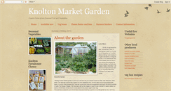 Desktop Screenshot of knoltonmarketgarden.blogspot.com