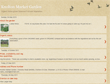 Tablet Screenshot of knoltonmarketgarden.blogspot.com
