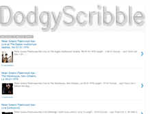 Tablet Screenshot of dodgyscribble.blogspot.com