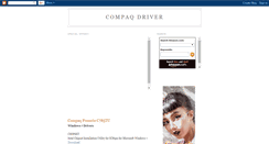 Desktop Screenshot of drivercompaq.blogspot.com