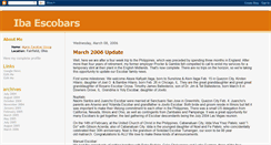 Desktop Screenshot of ibaescobars.blogspot.com
