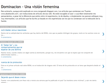 Tablet Screenshot of dominacion.blogspot.com