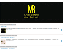 Tablet Screenshot of editoramesaredonda.blogspot.com