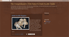 Desktop Screenshot of irishsetterweb.blogspot.com