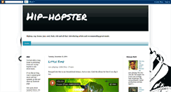 Desktop Screenshot of hip-hopster.blogspot.com